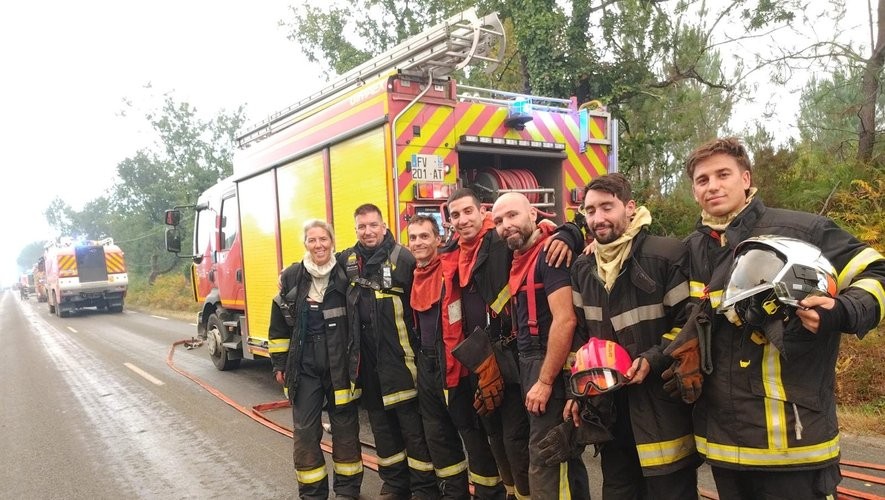 Feux en Gironde : un rugbyman pompier raconte le front et l'hommage aux camarades tombés
