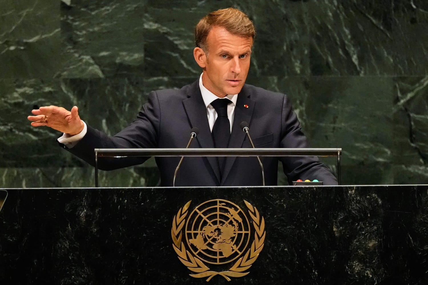 Macron à l'ONU : la grande scène du pleurnichage anti-Israël